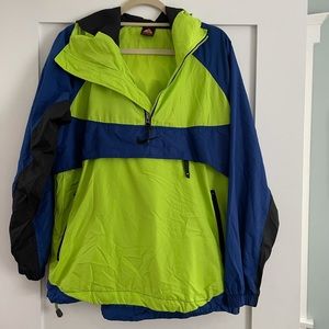 Nike multicolored running rain jacket.  Size M.